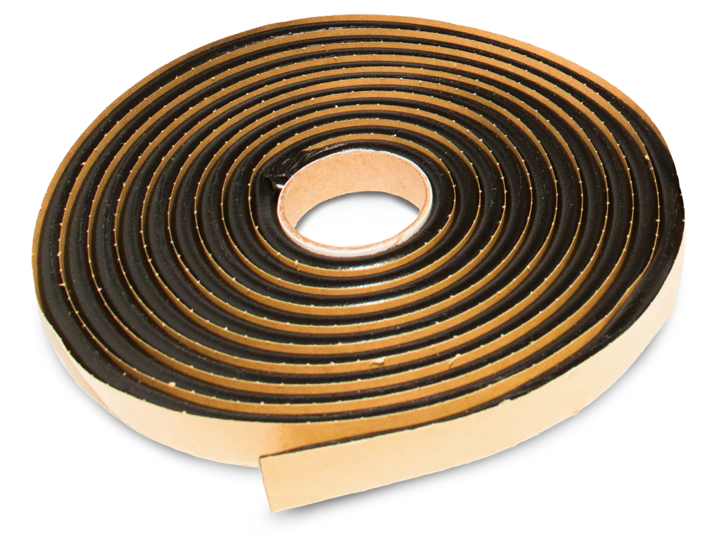 Adcoseal BX-043 3/4 in. x 1 in. x 16 ft.-8 in. Butyl/Bentonite Clay Swellable Waterstop Tape (6-Pack)