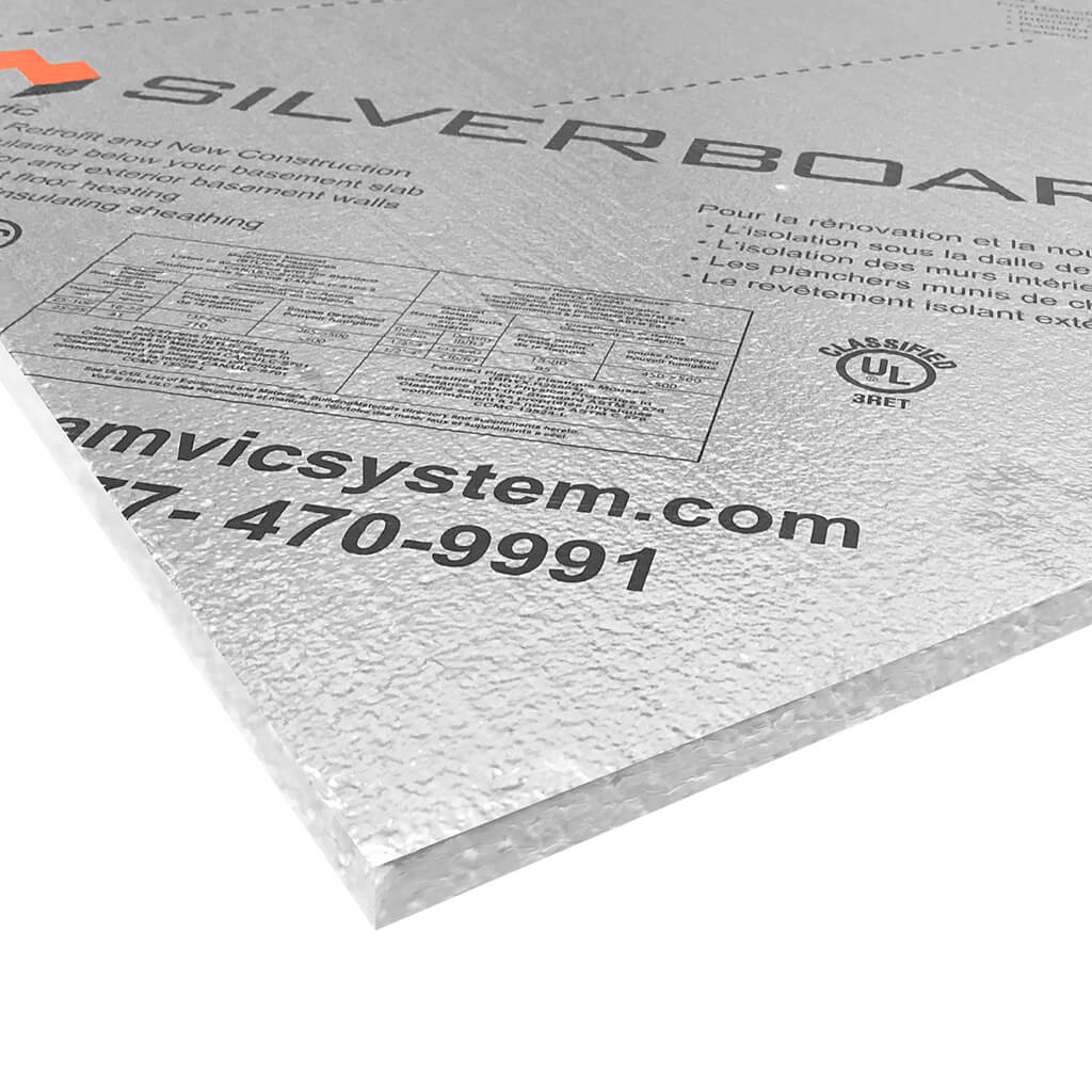 Silverboard 1 in. x 4 ft. x 8 ft. Type-3 Under Slab Rigid Foam Board Insulation - Image 2
