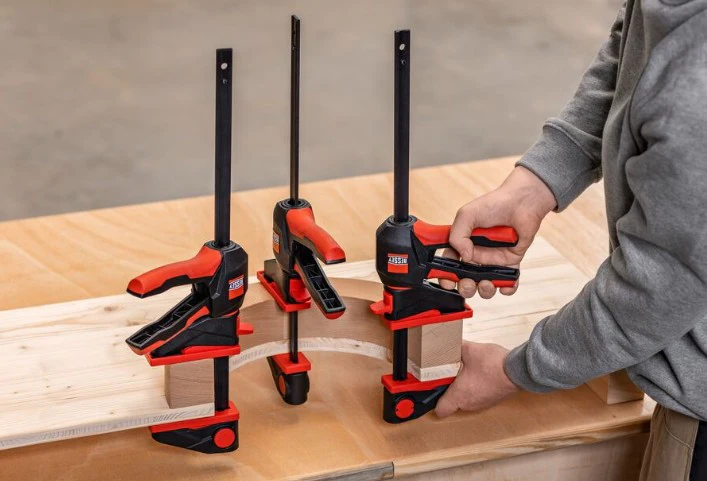 Bessey EHKL360-12-SET 12 in. x 3-1/8 in. Trigger Clamp with 360 Rotating Handle (2-Pack) - Image 4