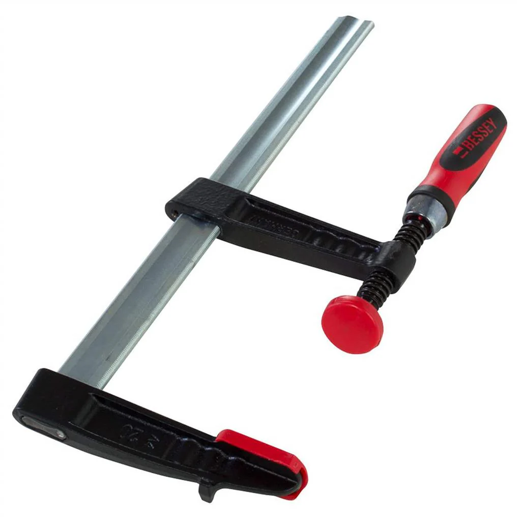 Bessey TG4.008+2K 8 in. x 4 in. 880 lb. Clamping Force Light Duty F-Style Woodworking Clamp with 2K Handle - Image 2