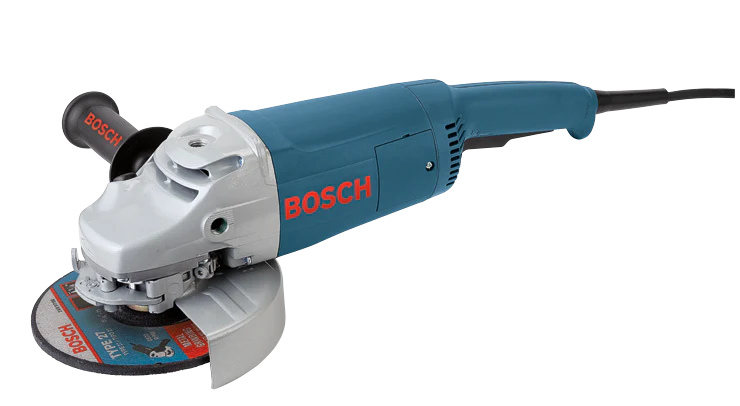 BOSCH 1772-6 7 in. 15 Amp Large Angle Grinder with Rat Tail Handle