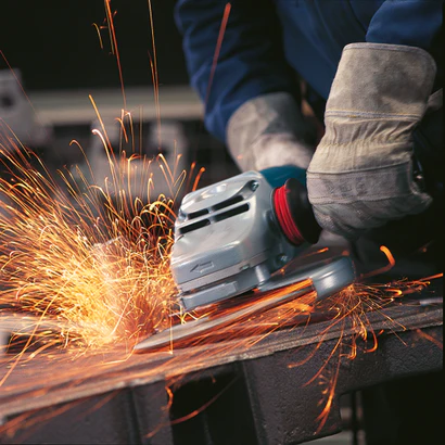 BOSCH 1772-6 7 in. 15 Amp Large Angle Grinder with Rat Tail Handle - Image 4
