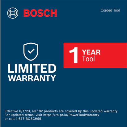 BOSCH 1772-6 7 in. 15 Amp Large Angle Grinder with Rat Tail Handle - Image 6