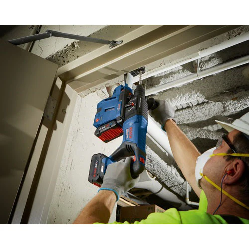 Bosch GBH18V-26DK25 Bulldog 1 in. SDS Plus Rotary Hammer Drill Kit (2 x 4.0 Ah) - Image 17