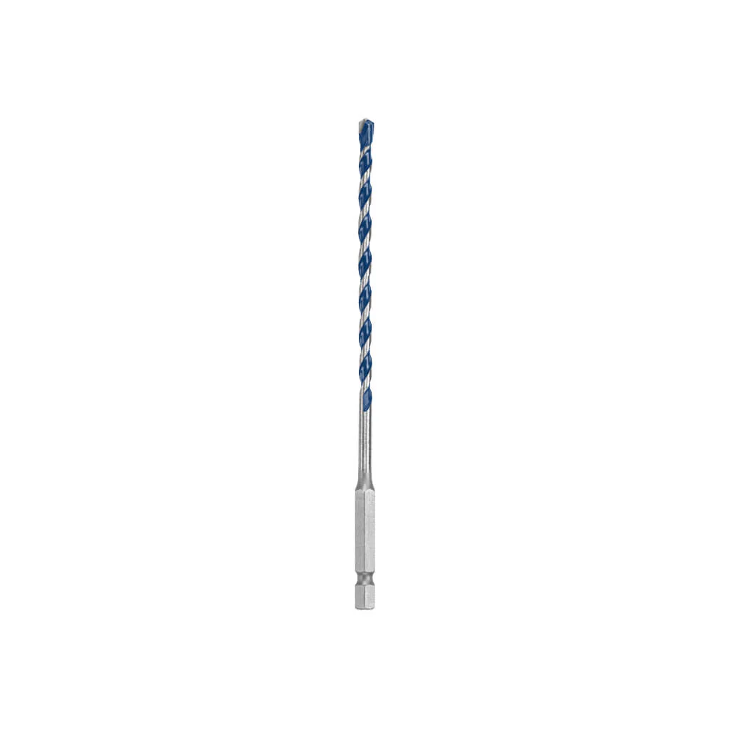 BOSCH HCBG04B25T 3/16 in. x 4 in. x 6 in. BLUEGRANITE TURBO Carbide 4-Cutter Masonry Hammer Hex Shank Drill Bit (25-Pack) - Image 2