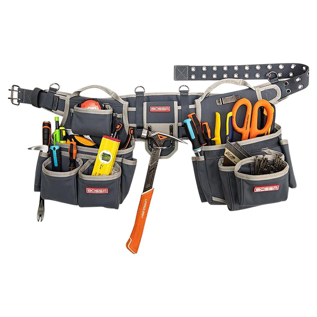 Bossa Nylon Edge Contractor Toolbelt System With Removable Pouch - Image 3