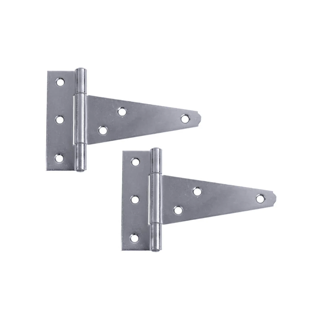 Canaropa 4 in. Steel Zinc Plated Heavy-Duty Tee Hinge - Image 2