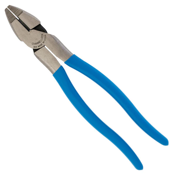 Channellock 369 9-1/2 in. XLT Round Nose Linemen Pliers - Image 2