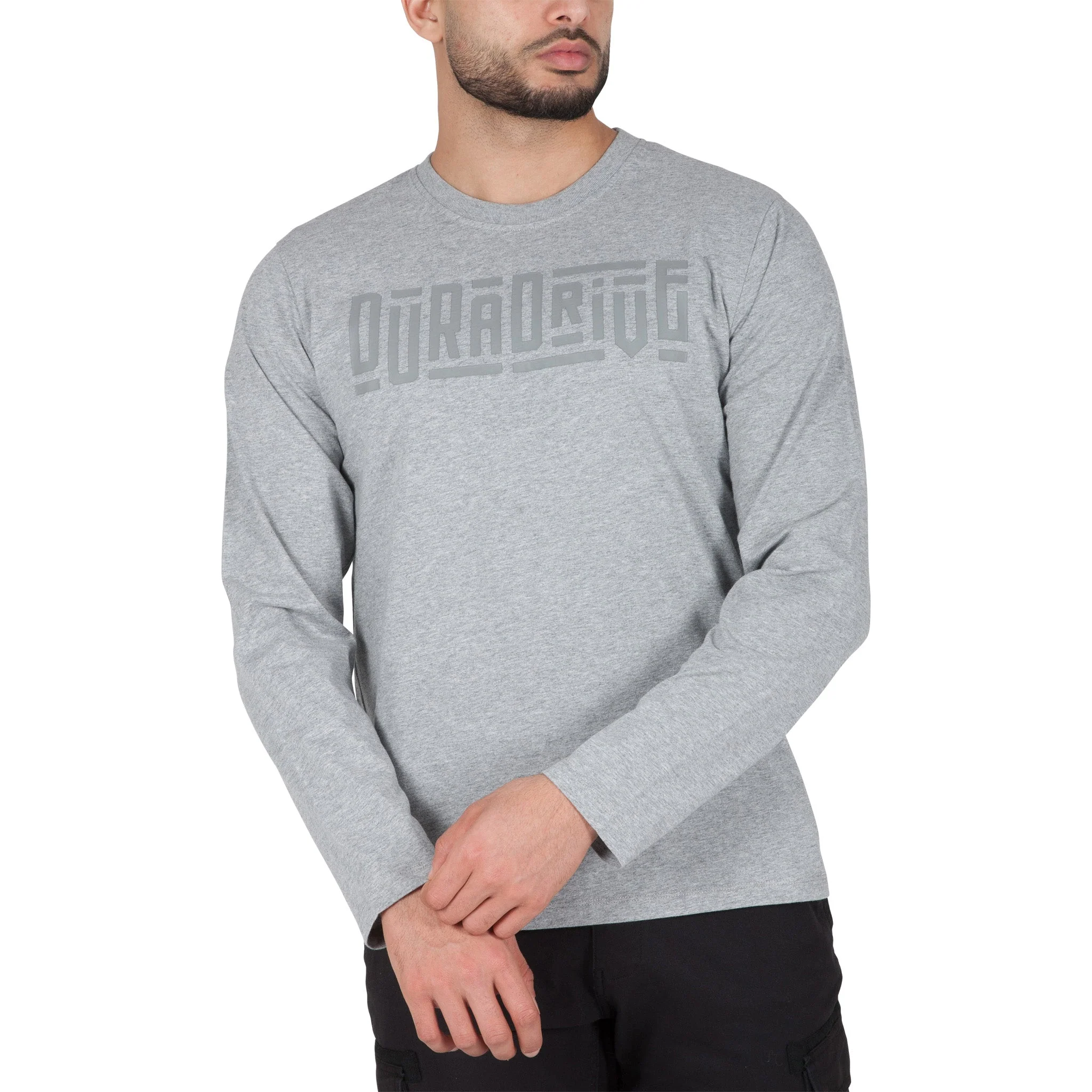 Duradrive Maze 3D Print Long Sleeve Crew Neck T-Shirt - Image 4