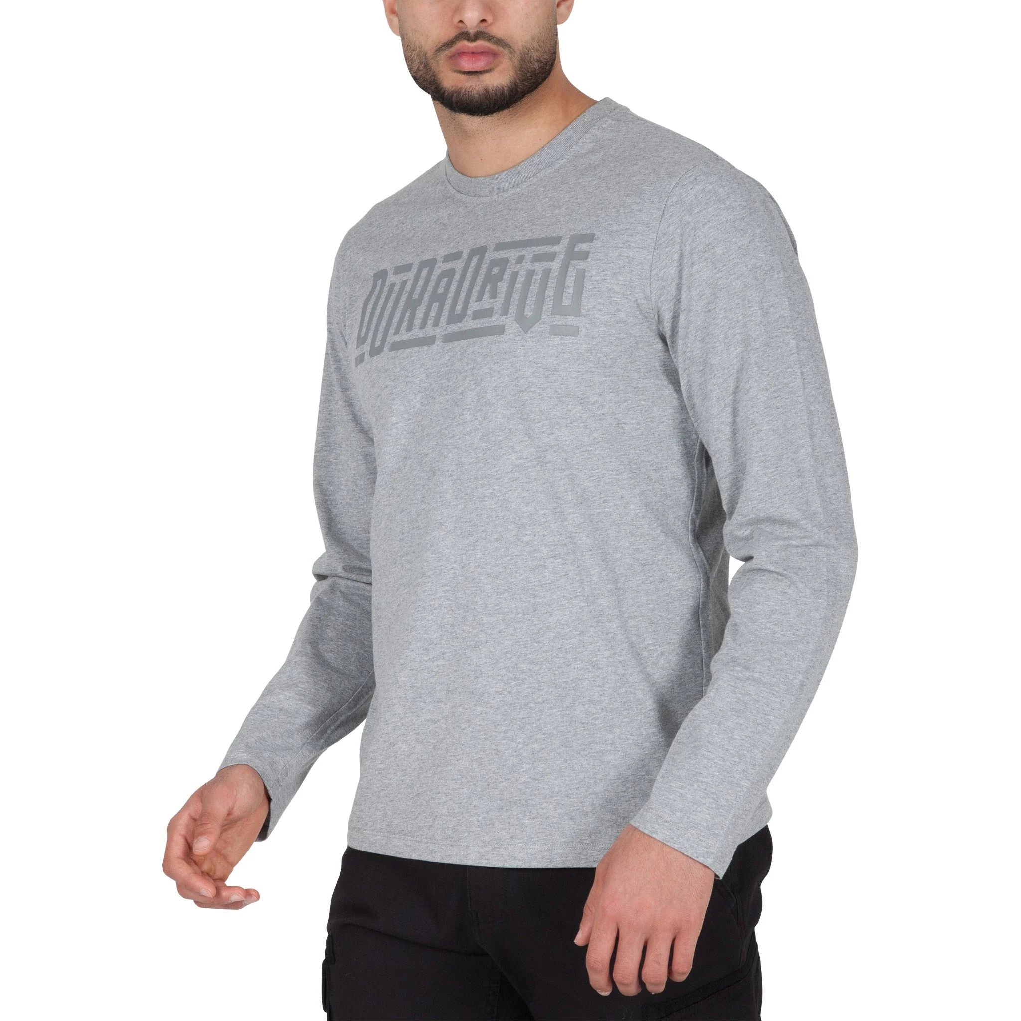 Duradrive Maze 3D Print Long Sleeve Crew Neck T-Shirt - Image 5