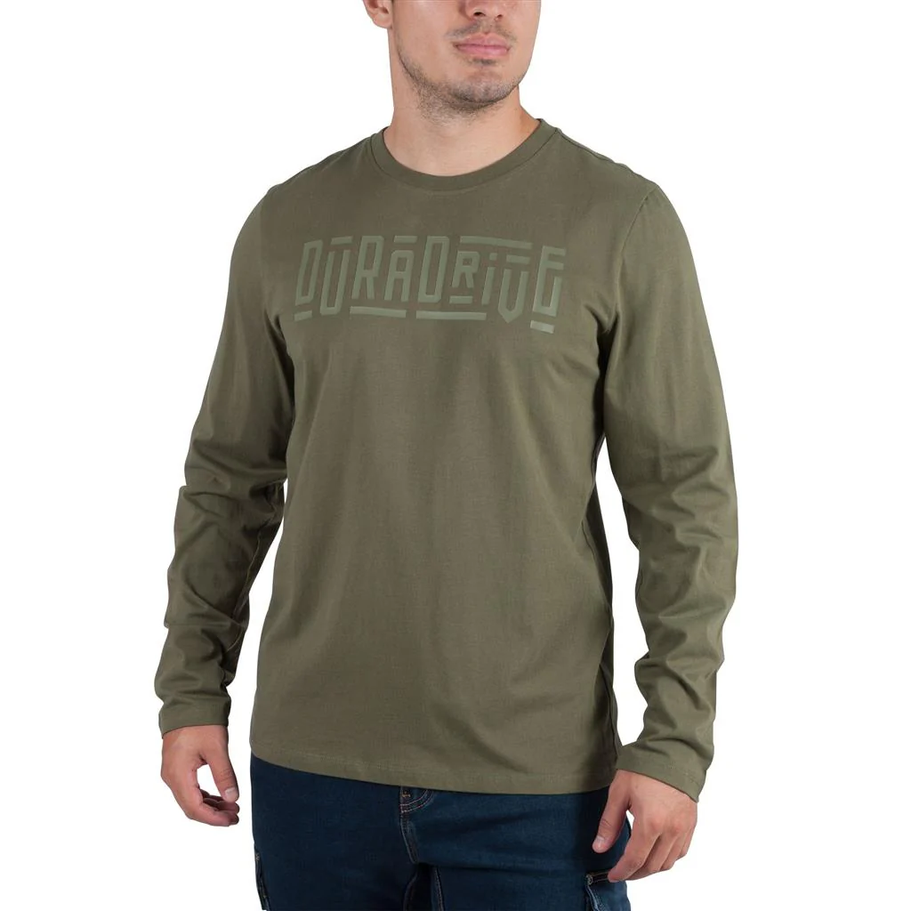Duradrive Maze 3D Print Long Sleeve Crew Neck T-Shirt - Image 9