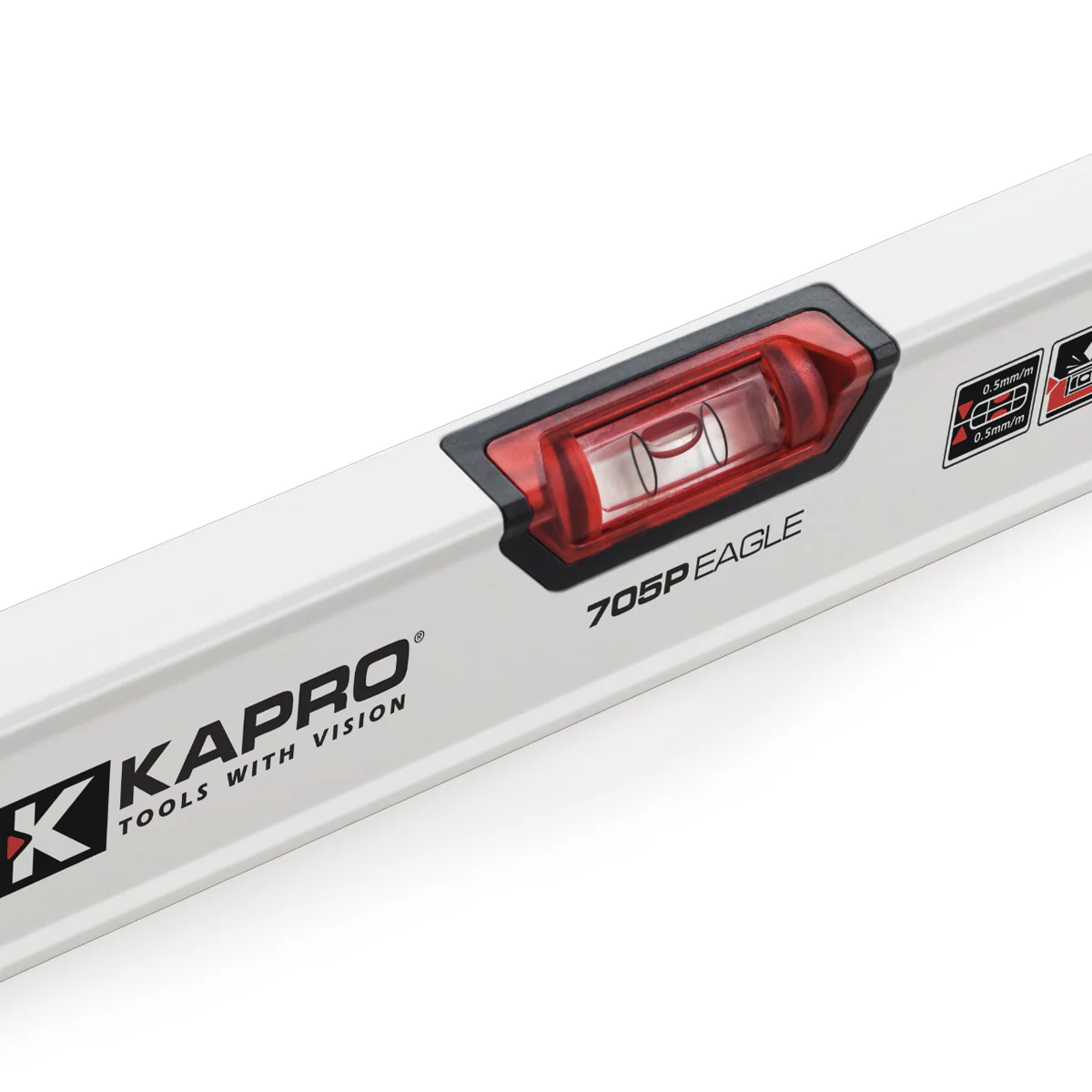 Kapro Eagle 72 in. Optivision Red Contractor Box Level - Image 2