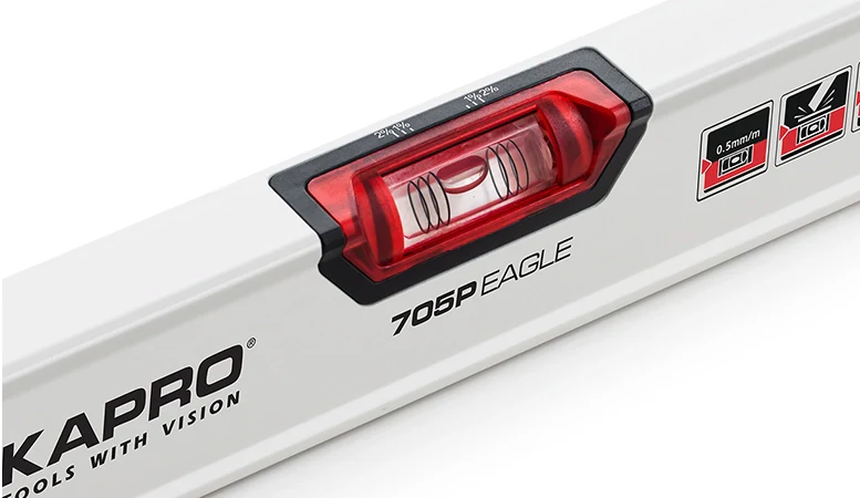Kapro Eagle 24 in. Optivision Red Contractor Box Level - Image 2