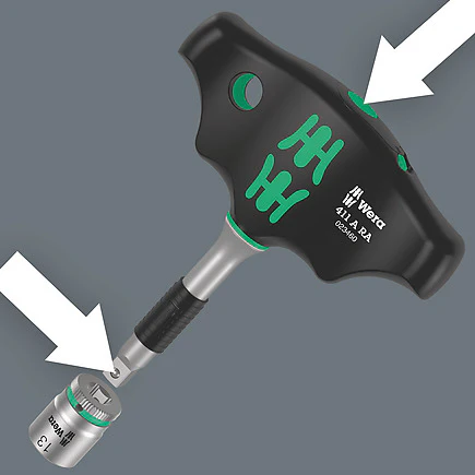 WERA 05023470001 Kraftform Kompakt 400 RA Set 2 9-Pieces - Image 3