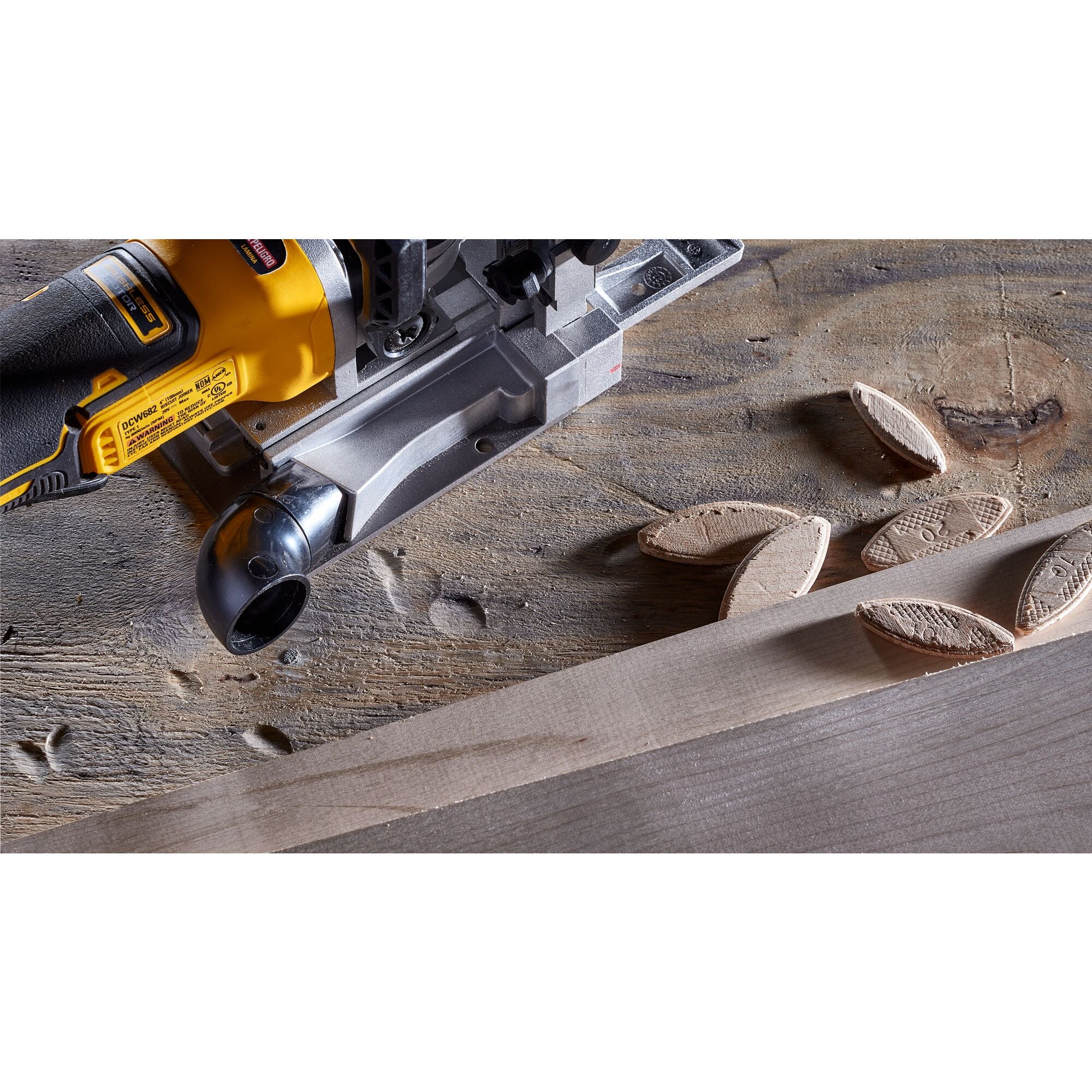 DeWalt DCW682B 20V MAX* XR Brushless Biscuit Joiner (Tool Only) - Image 5
