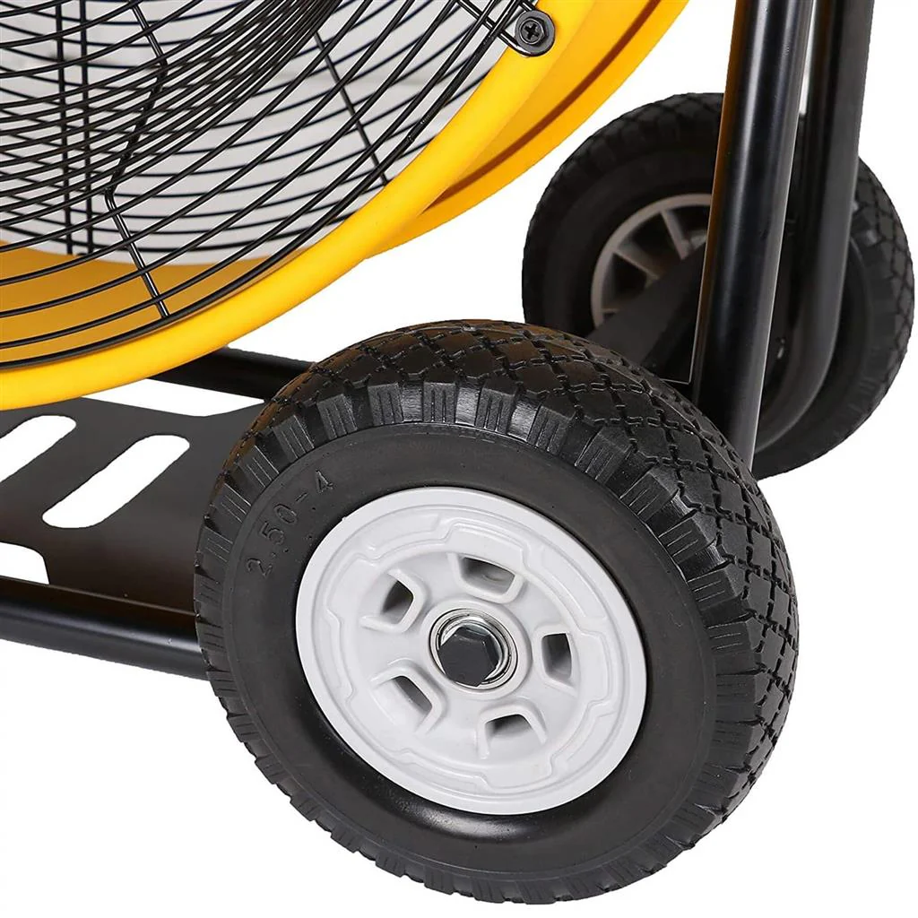 Dewalt DXF2491 24 in. 6500 CFM 3-Speed Drum Fan On Wheels - Image 5