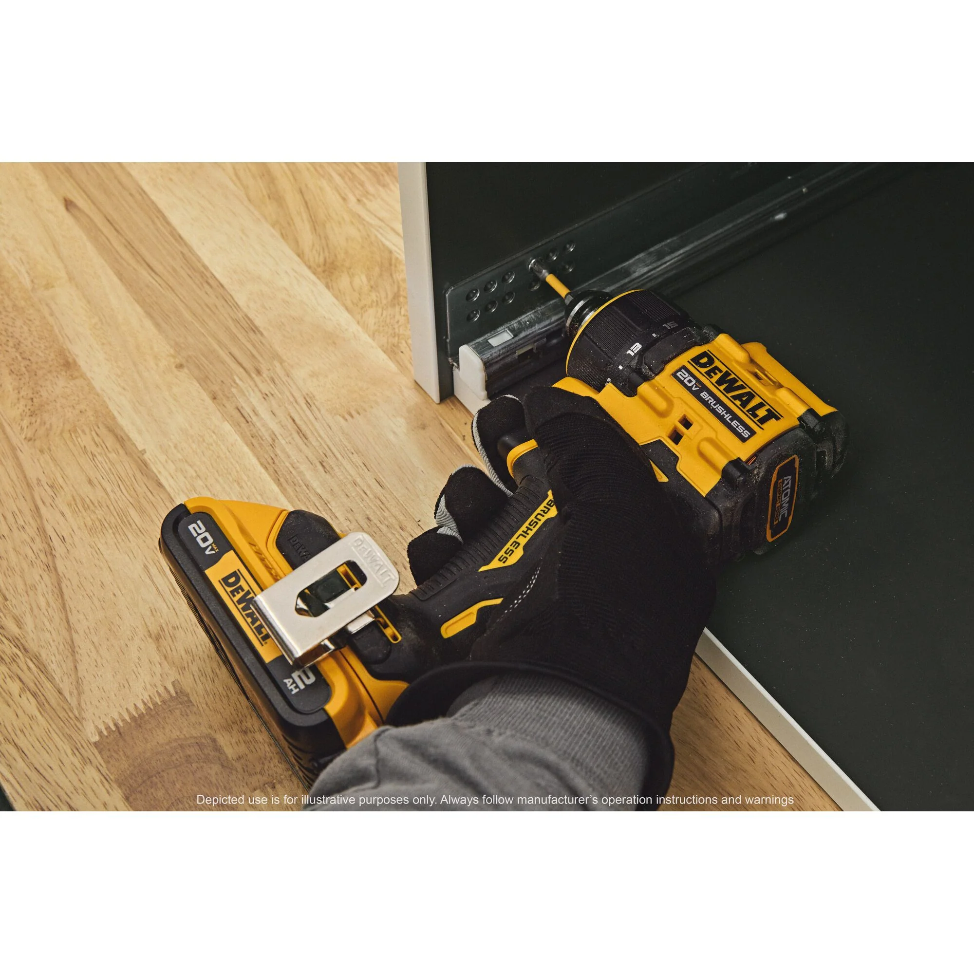DeWalt DCD803B 20V 4-In-1 Multi-Head Drill Driver (Tool Only) - Image 3