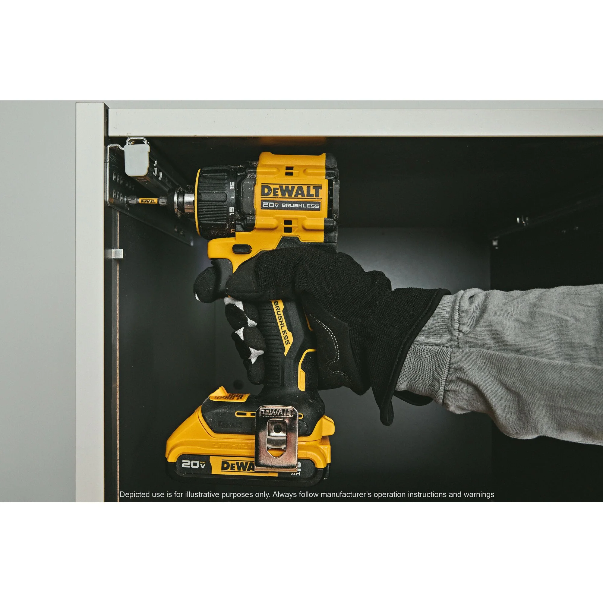 DeWalt DCD803B 20V 4-In-1 Multi-Head Drill Driver (Tool Only) - Image 4