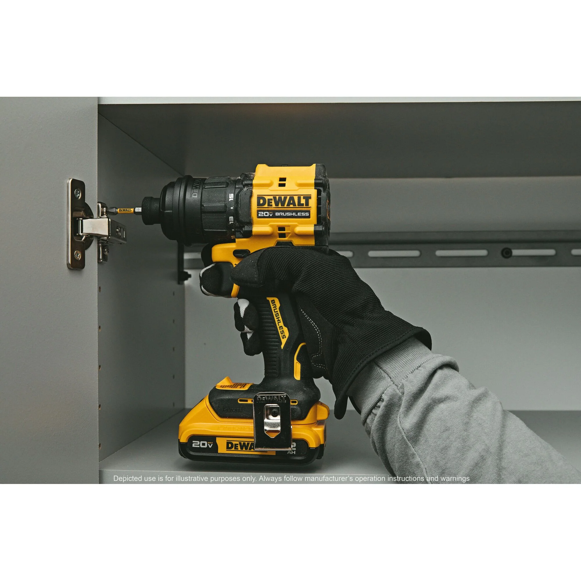 DeWalt DCD803B 20V 4-In-1 Multi-Head Drill Driver (Tool Only) - Image 5