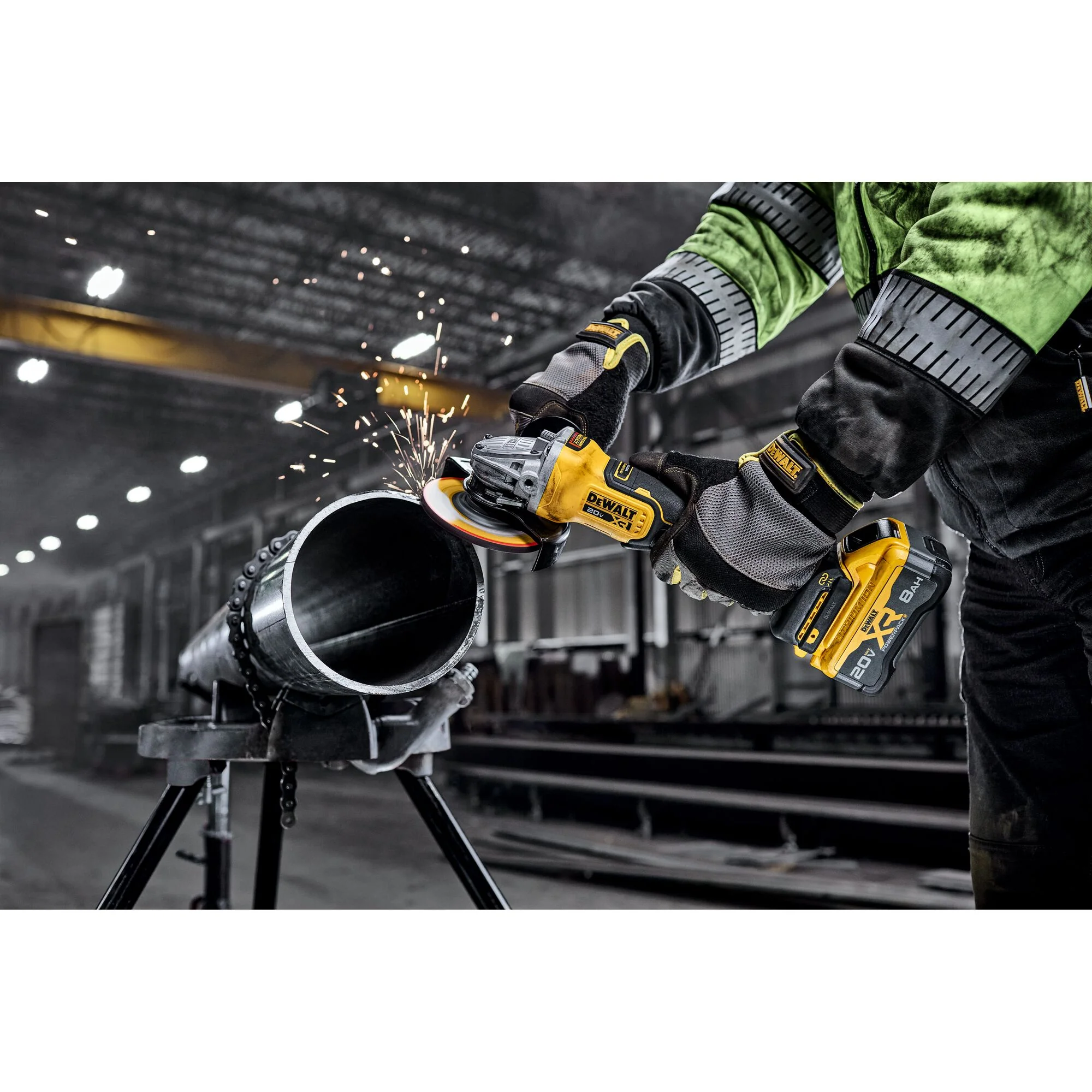 Dewalt DCG410B 20V Max XR 4.5-5 in. Angle Grinder (Tool Only) - Image 6