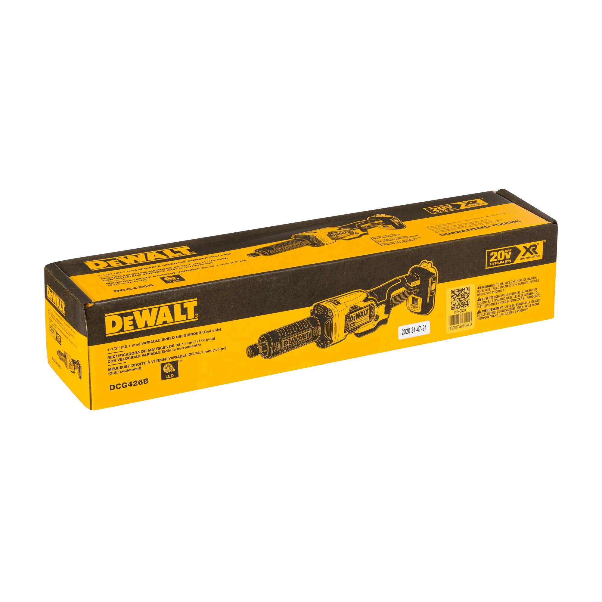 DeWalt DCG426B 20V MAX* Brushless 1-1/2-Inch (40mm) Variable Spd Cordless Die Grinder (Tool Only) - Image 7
