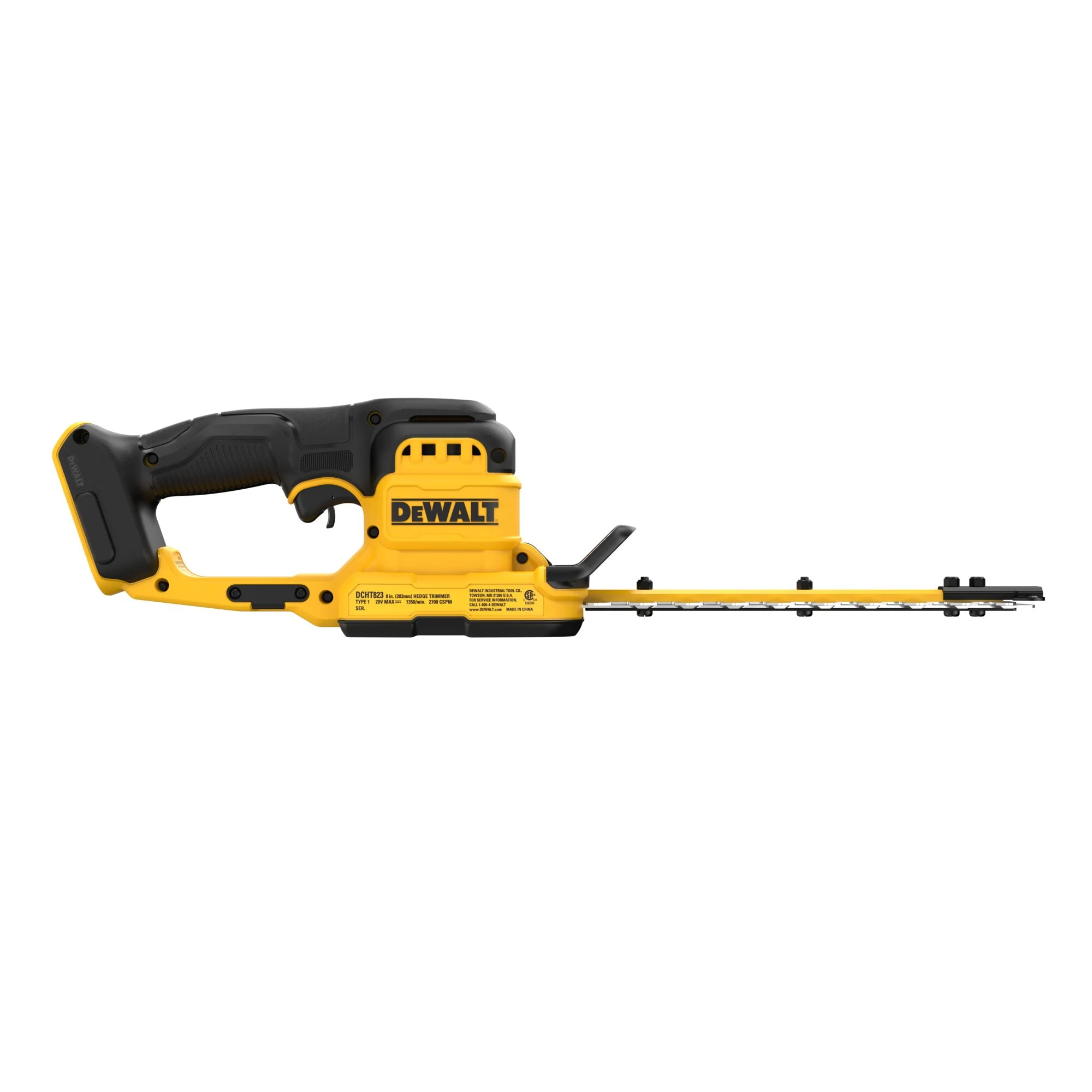 DeWalt DCHT823B 20V MAX* 8 in. Compact Hedge Trimmer (Tool Only) - Image 6