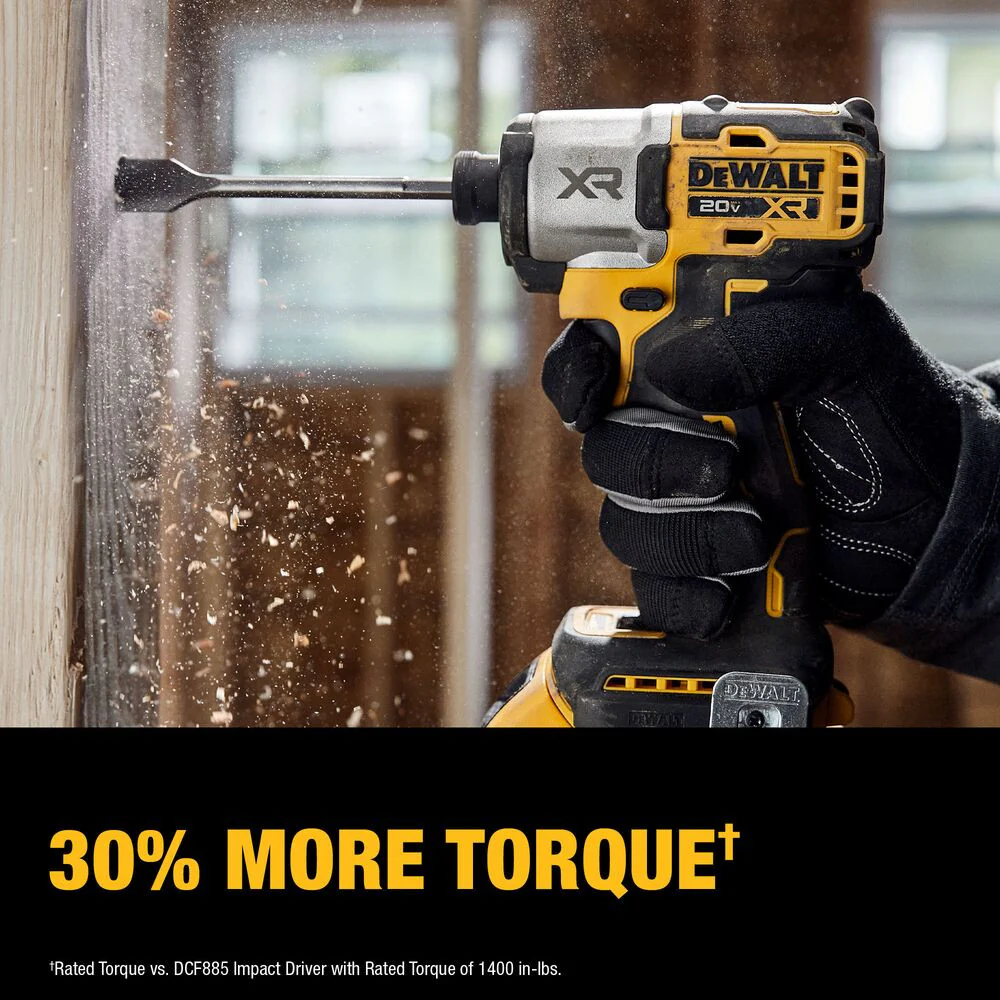 DeWalt DCK2101QQ2 20V MAX*XR Hammer Drill & Impact Kit (2 x 4.0 Ah) - Image 4