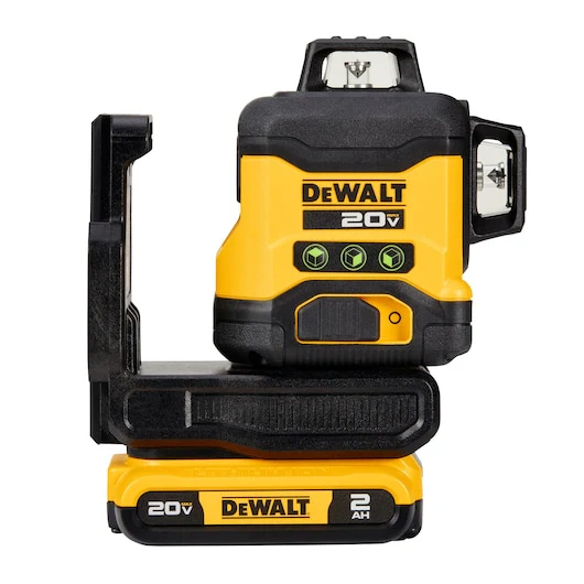 DeWalt DCLE34031D1 +/- 1/8 in @ 30 ft Green 3 x 360 deg Laser Kit - Image 6