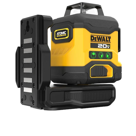DeWalt DCLE34031D1 +/- 1/8 in @ 30 ft Green 3 x 360 deg Laser Kit - Image 8