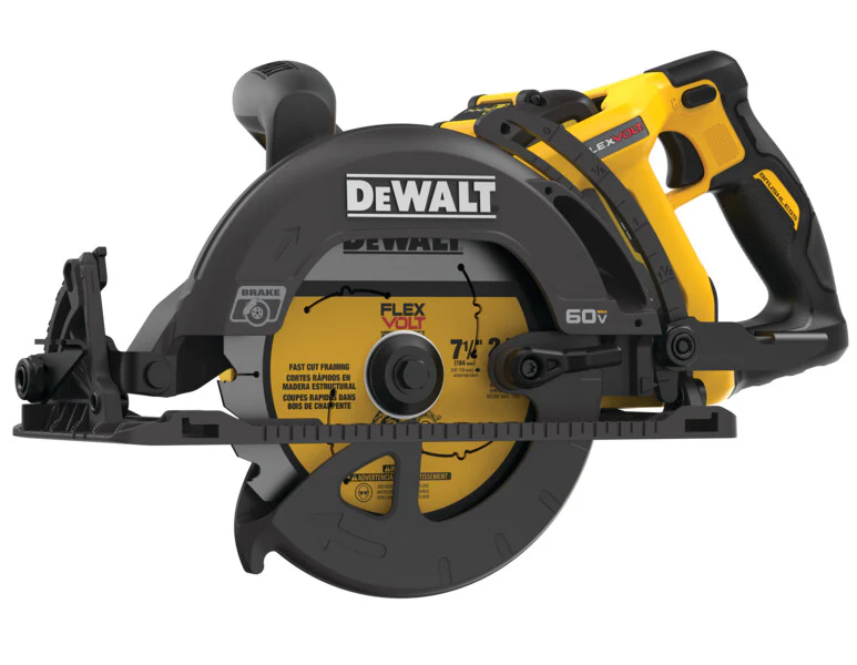 Dewalt DCS577X1 FlexVolt 60V MAX 7-1/4 in. Cordless Worm Drive Style Saw 9.0Ah Kit - Image 2