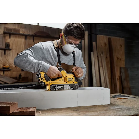 DeWalt DCW220B 3 x 18 in 20 V Lithium-Ion Brushless Cordless Belt Sander - Image 7