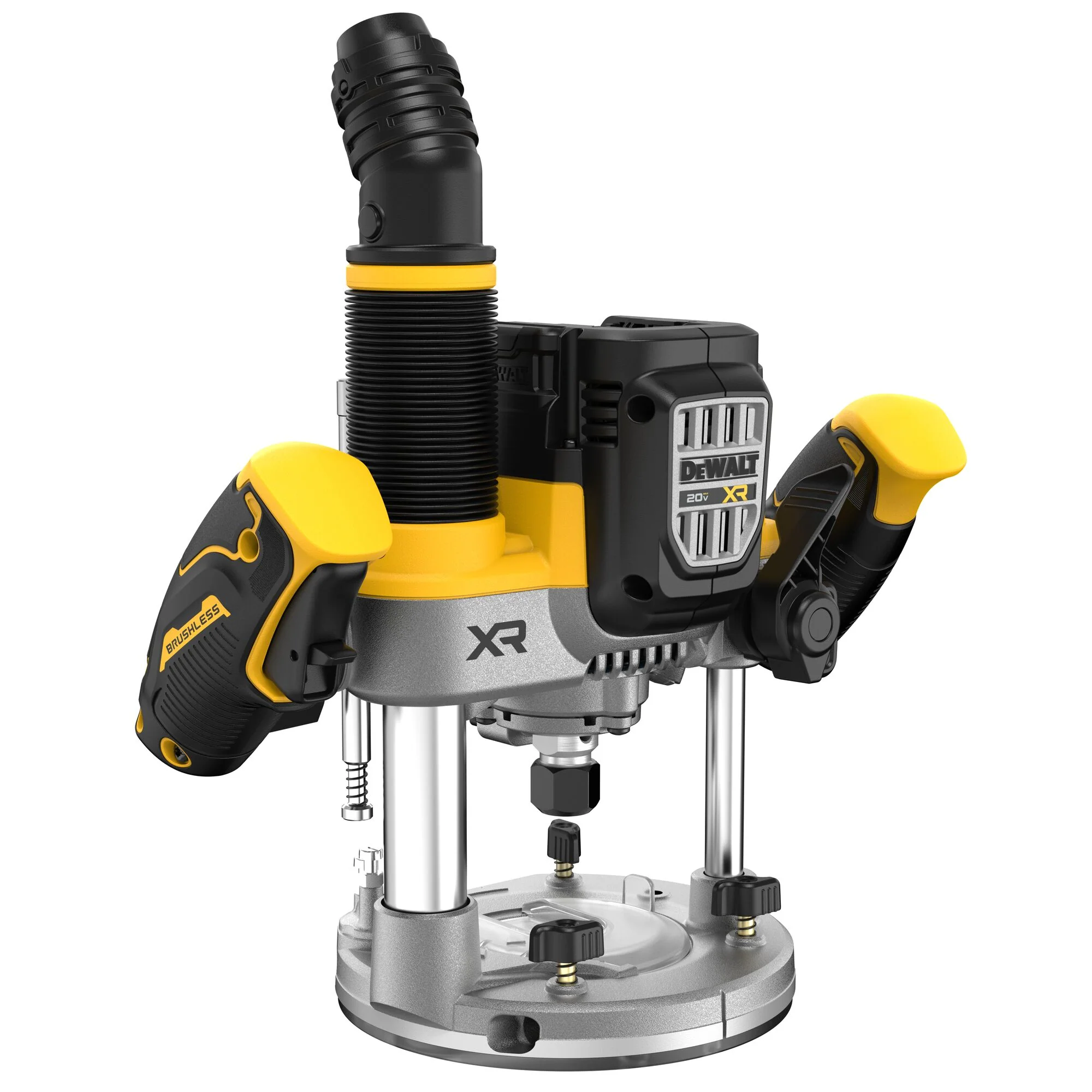 DeWalt DCW620B 20V MAX* XR 2-1/4 Peak HP Plunge Router (Tool Only) - Image 2