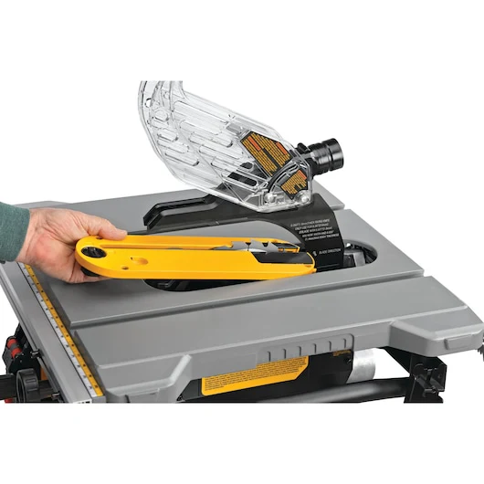 DEWALT DWE7485WS Corded 8-1/4 in. Table Saw with Stand and Blade - Image 5
