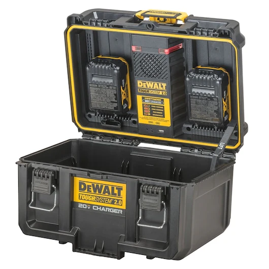 DeWalt DWST08050 Tough System 2.0 120 V 360 W Corded Full-Size Dual-Port Charger - Image 3
