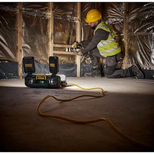 DeWalt DWST08060 ToughSystem 2.0 40W 120V Cordless Work Light & Storage - Image 9