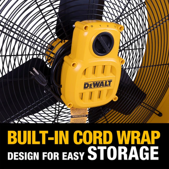 DeWalt DXF3080 30 in. Drum Fan 8000 - Image 3