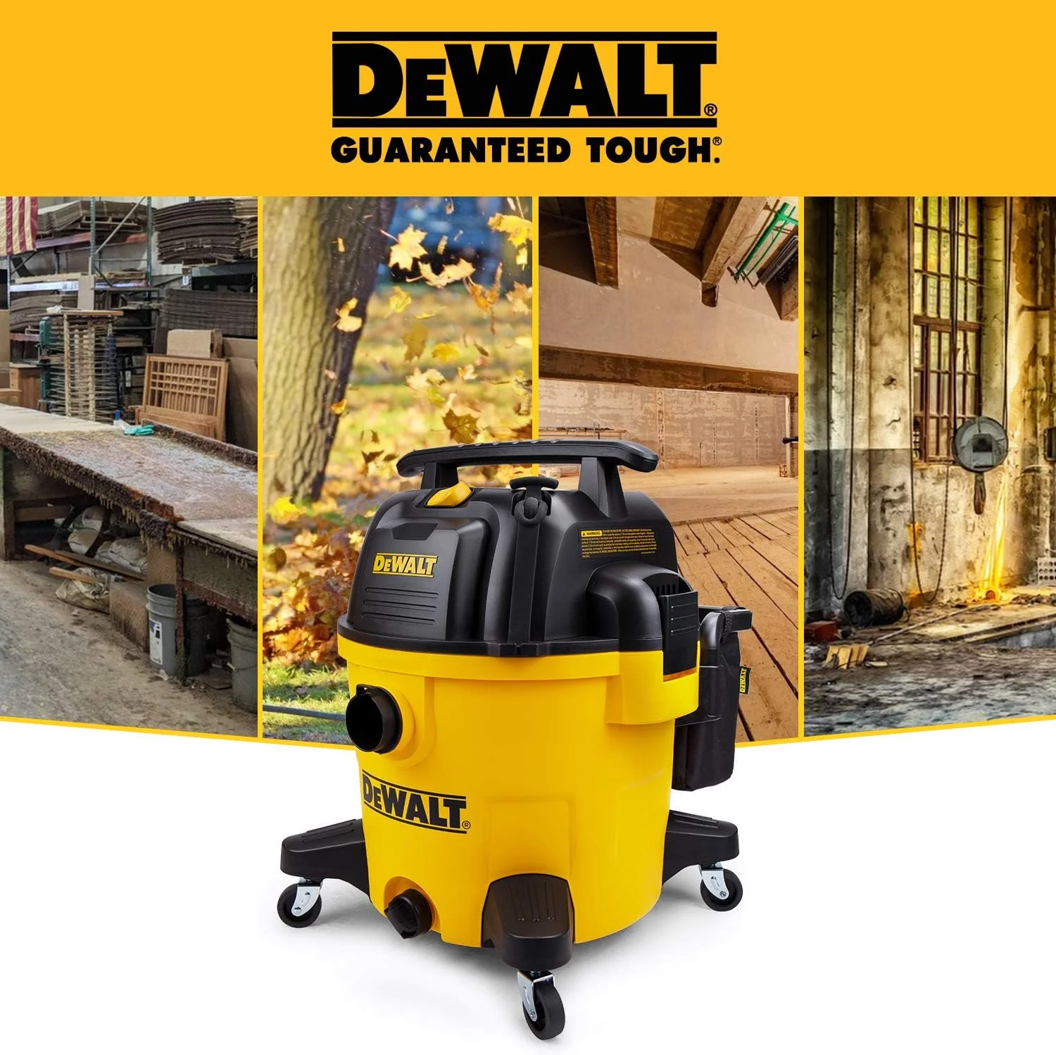 DeWalt DXV10P-QT 10-Gallon 5.5 HP Wet/Dry Vacuum - Image 5