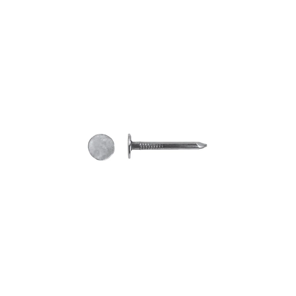 DuraDrive 1-1/4 in Steel Electro-Galvanized Roofing Nails - 50 lb/Box - Image 2