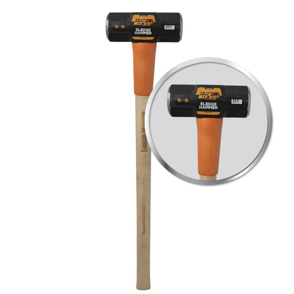 DuraDrive 10 lbs. 36 in. Sledge Hammer With Wood Handle - Image 3