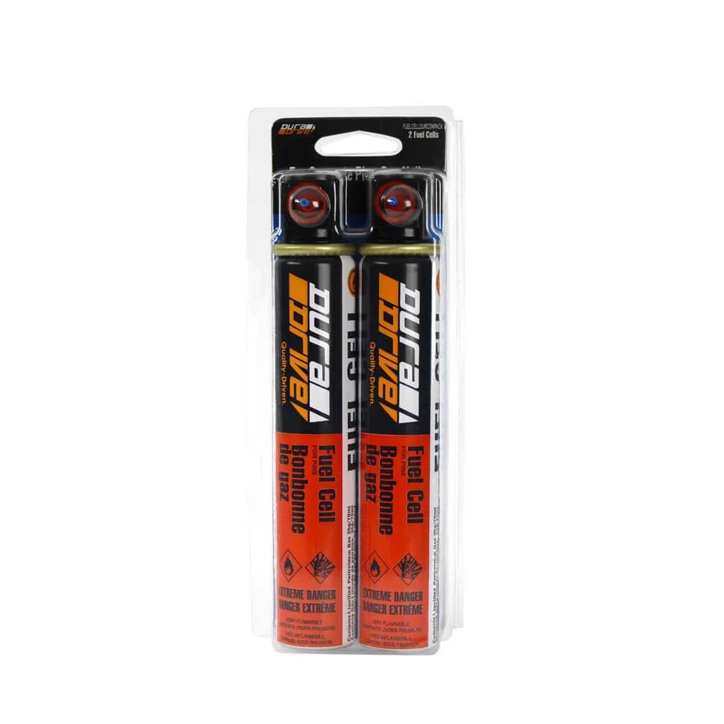DuraDrive 154mm Concrete Nailer Gas Fuel Cell (2-Pack)
