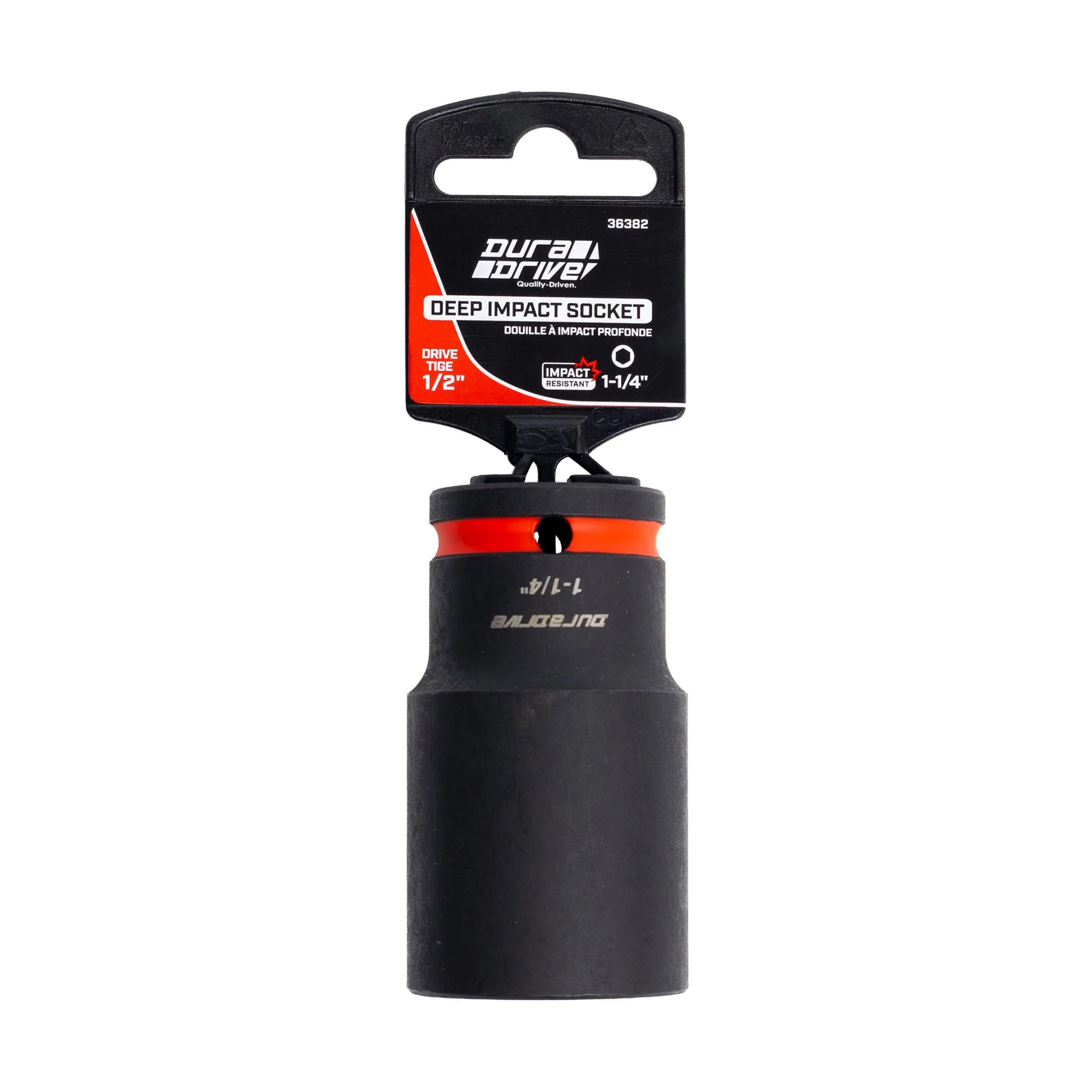 DuraDrive 1/2" x 1-1/4" Deep Impact Socket - Image 2