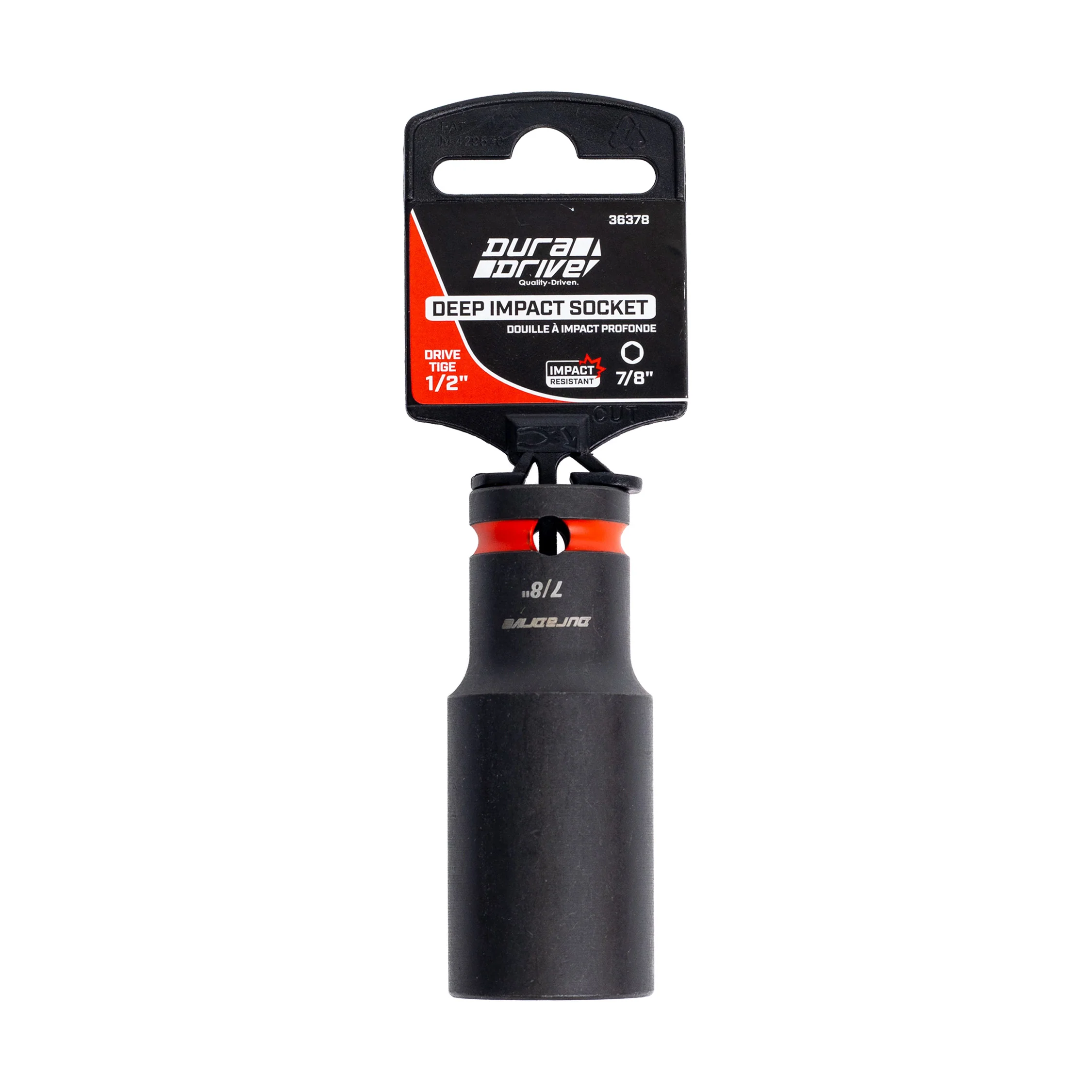 DuraDrive 1/2" x 7/8" Deep Impact Socket - Image 2