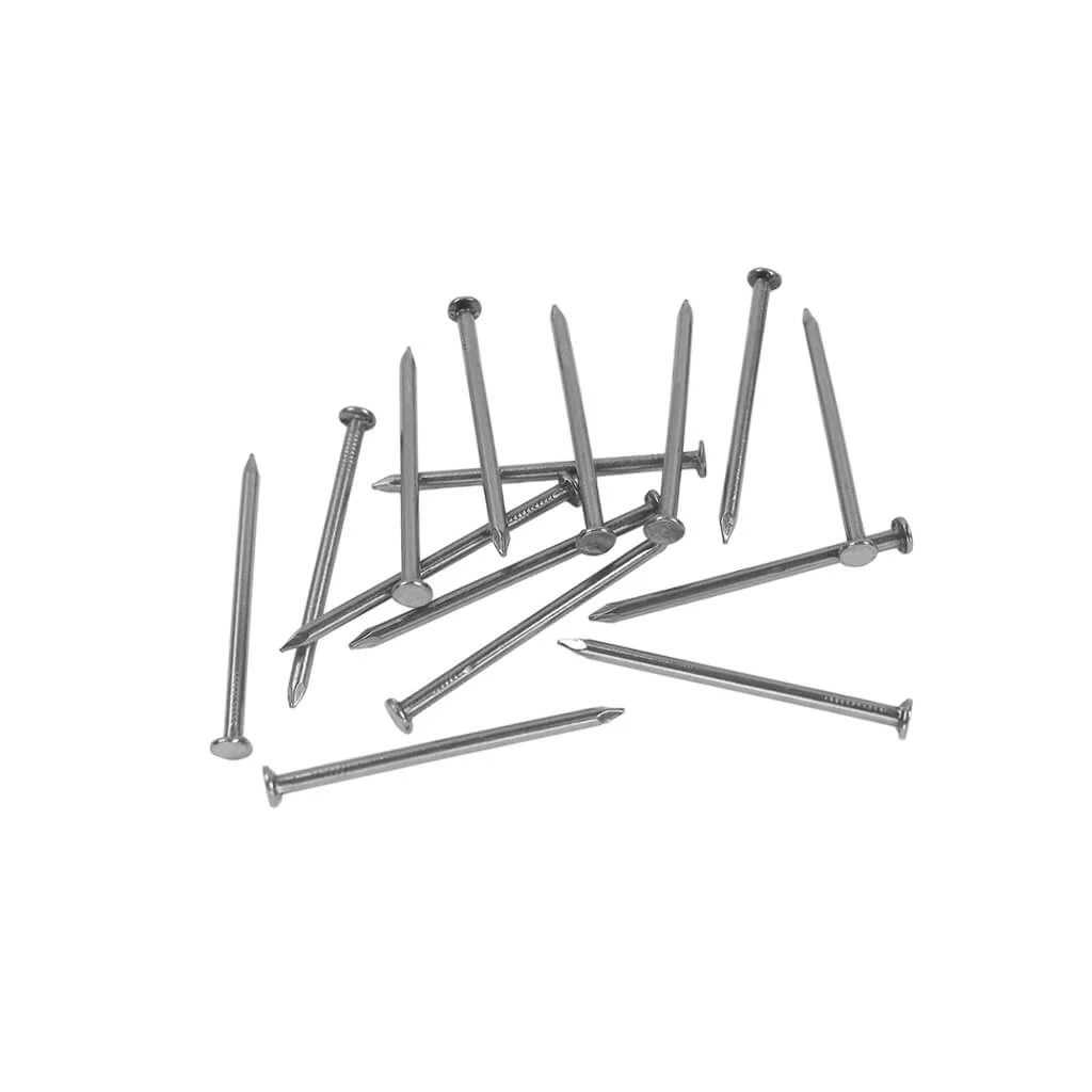 DuraDrive 2-1/2 in Thin Smooth Shank Bright Common Nails - 50 lb/Box - Image 2