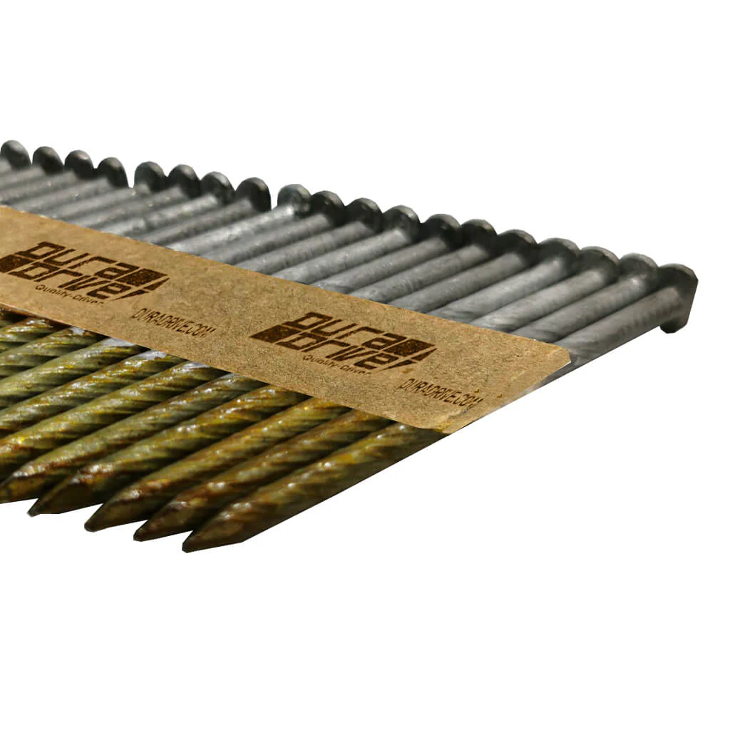 DuraDrive 2-3/8 in. 34-Degree Hot-Dip Galvanized Paper Strip Nails (5,000-Box)