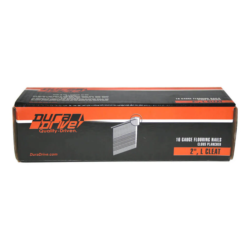 DuraDrive 2 in. 16-Gauge L-Cleat Flooring Nails (1,000-Pack)