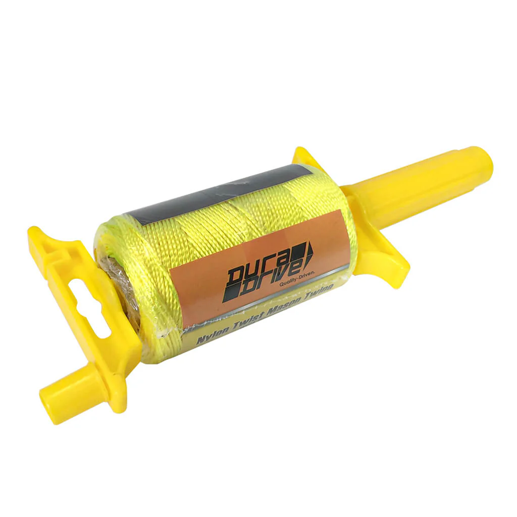 DuraDrive 500 ft. Yellow Nylon Mason Line With Line Reel