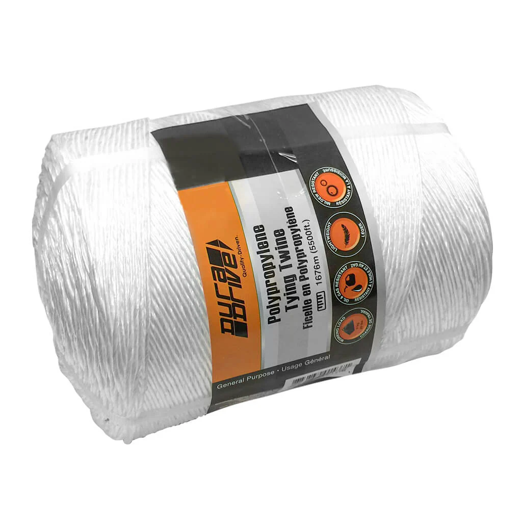 DuraDrive 5500 ft. White Polypropylene Twist Utility Tying Twine