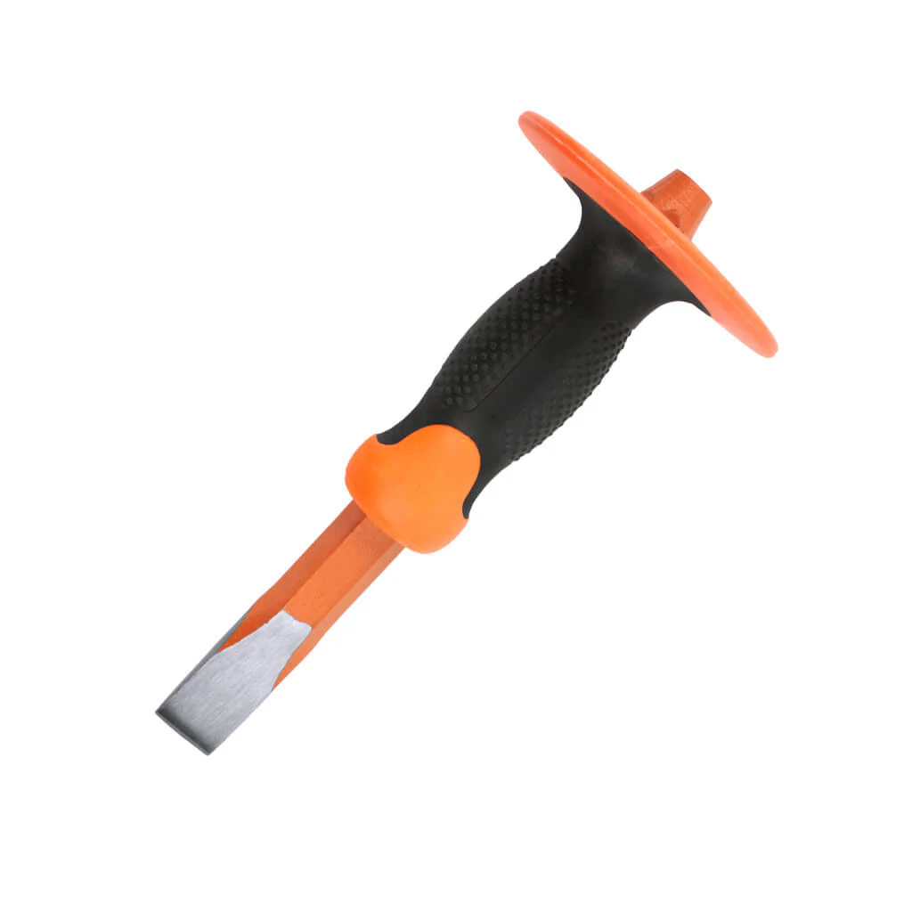 DuraDrive 3/4 in. x 10 in. Cold Flat Chisel With Hand Guard