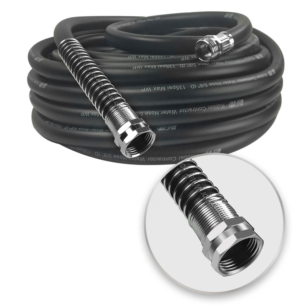 DuraDrive 5/8 in. x 50 ft. Black Nitrile Garden Hose - Image 3