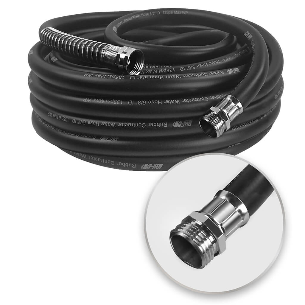 DuraDrive 5/8 in. x 50 ft. Black Nitrile Garden Hose - Image 4